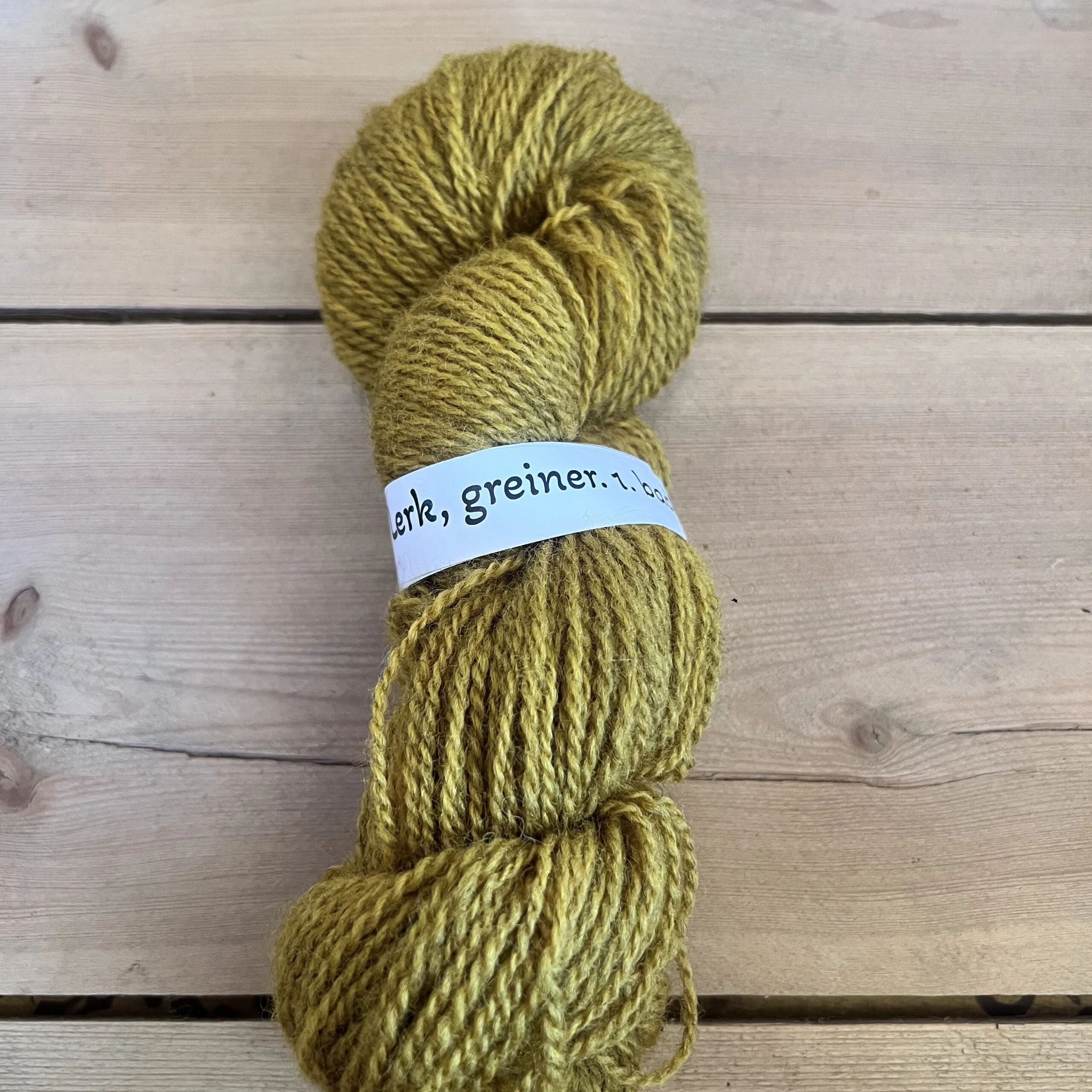 Skogmus farget med lerk 1. bad